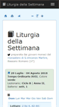 Mobile Screenshot of liturgia.silvestrini.org